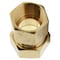 Thrifco Plumbing No. 66-C 7/8 Inch x 3/4 Inch Lead-Free Brass Compression FIP Adapt 4401387 - alternate 2